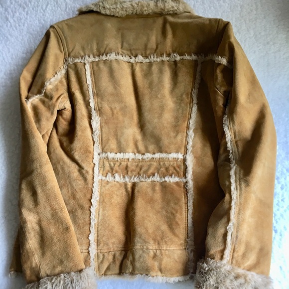 Wilson Leather Suede Jacket with Furr - Picture 5 of 8